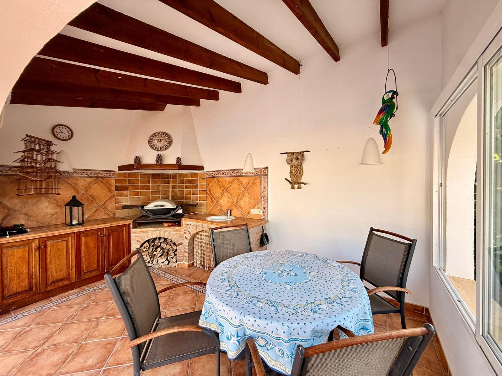 4 sypialnia Willa na sprzedaż w Calpe / Calp z basenem garażem - 760 000 € (Ref: 10045692)