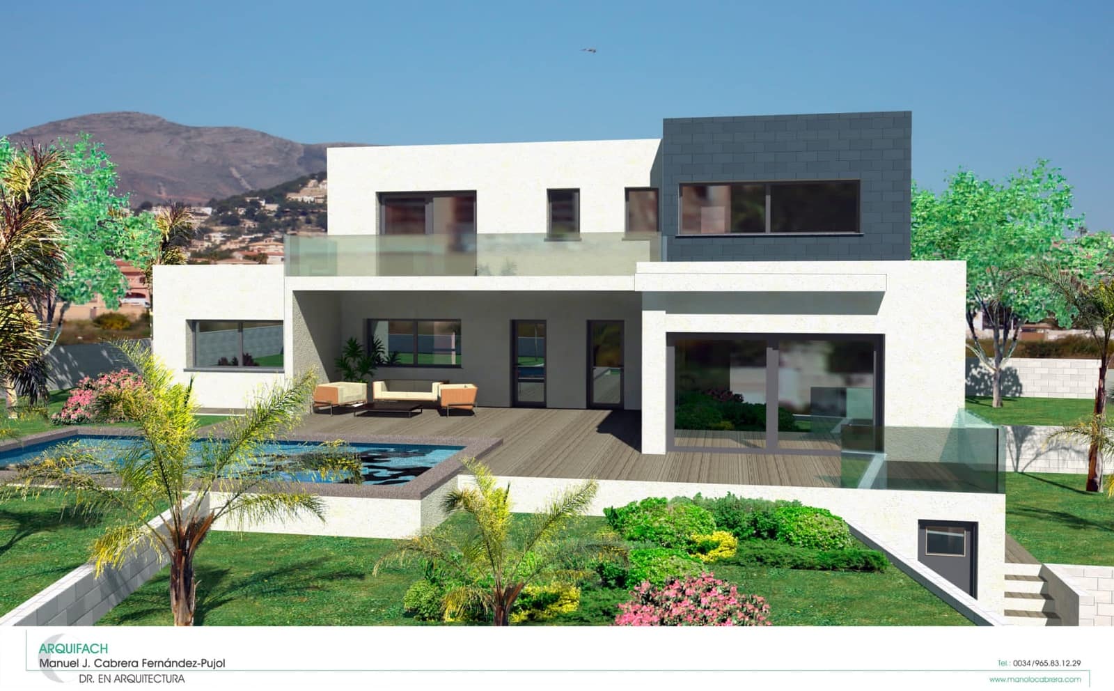3 bedroom Villa for sale in Calpe / Calp with pool garage - € 1,150,000 (Ref: 8532824)