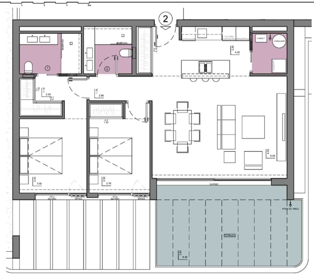 2 sovrum Lägenhet till salu i Calpe / Calp med pool garage - 587 000 € (Ref: 8741898)