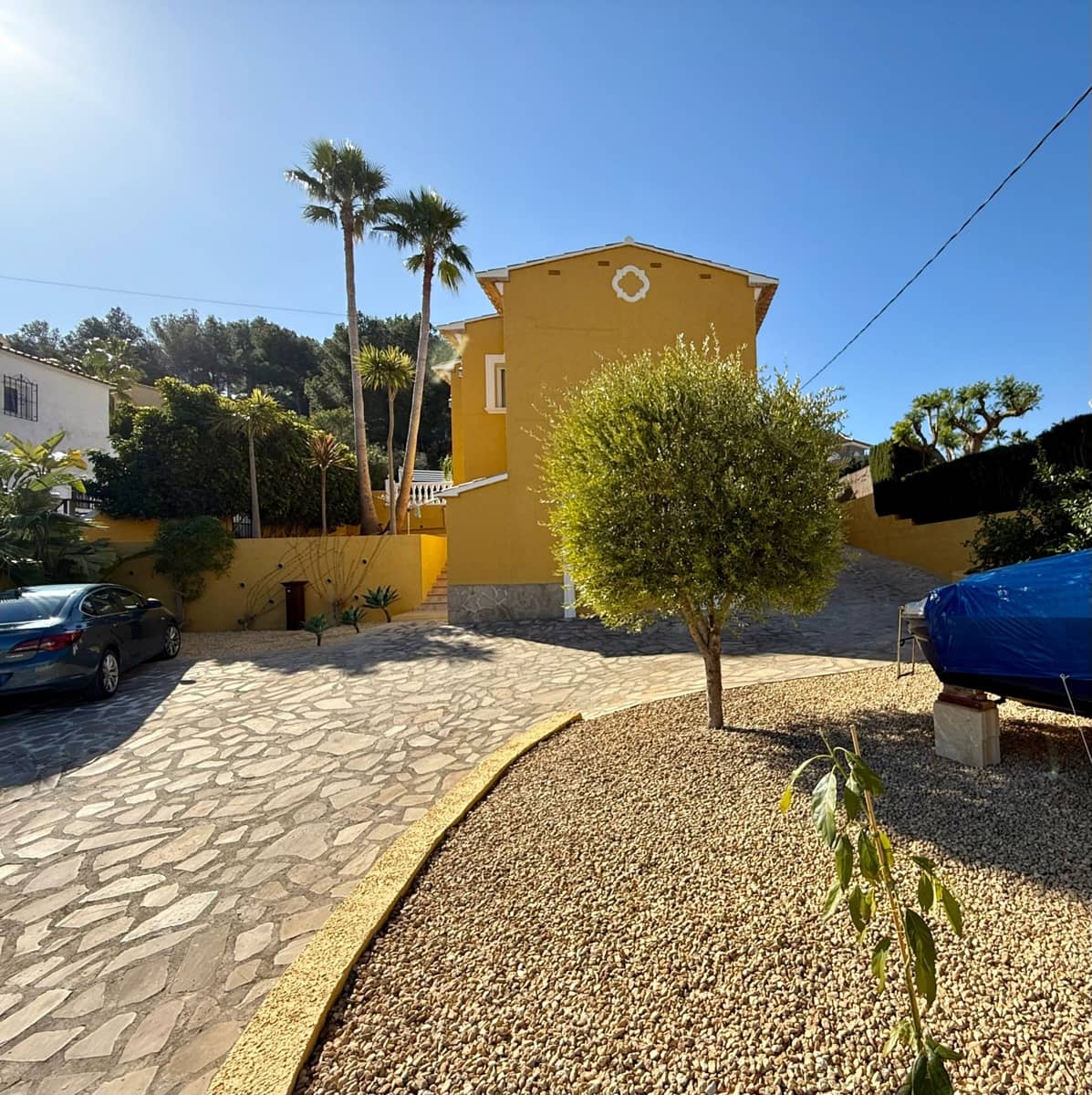 4 sypialnia Willa na sprzedaż w Calpe / Calp z basenem garażem - 595 000 € (Ref: 8790096)