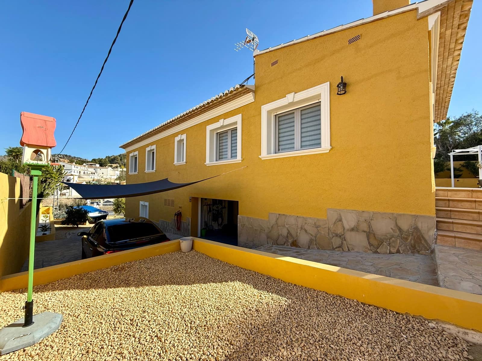 4 sypialnia Willa na sprzedaż w Calpe / Calp z basenem garażem - 595 000 € (Ref: 8790096)