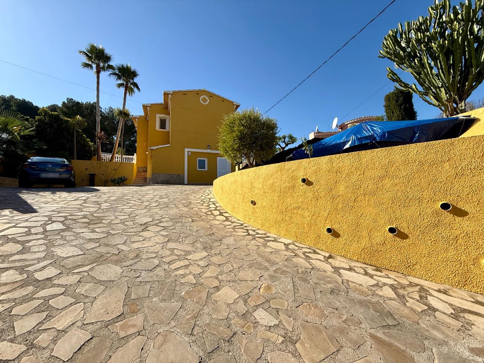 4 sypialnia Willa na sprzedaż w Calpe / Calp z basenem garażem - 595 000 € (Ref: 8790096)