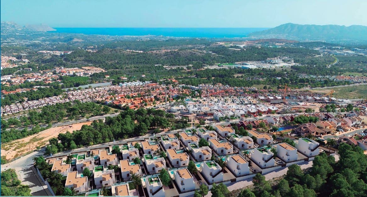 3 sypialnia Willa na sprzedaż w Polop z basenem garażem - 753 500 € (Ref: 8960564)