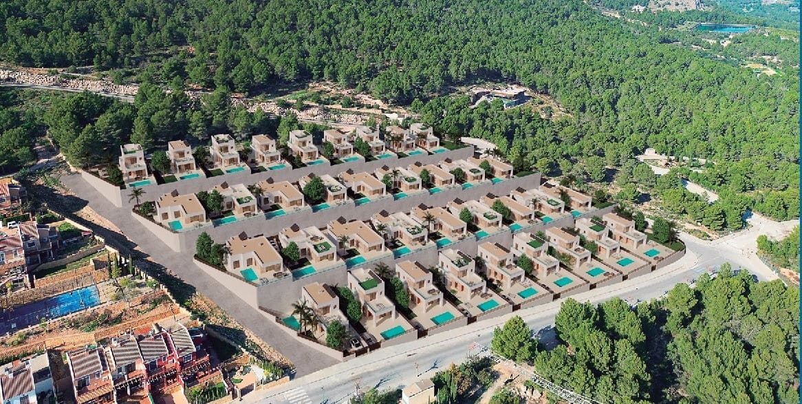 3 sypialnia Willa na sprzedaż w Polop z basenem garażem - 753 500 € (Ref: 8960564)