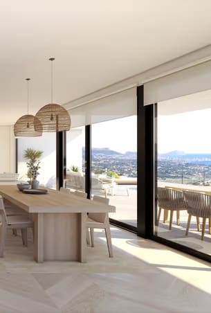 4 sypialnia Willa na sprzedaż w Cumbre del Sol, Benitachell / Benitatxell z basenem garażem - 2 720 000 € (Ref: 9142202)