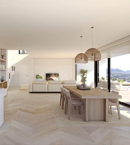 4 sypialnia Willa na sprzedaż w Cumbre del Sol, Benitachell / Benitatxell z basenem garażem - 2 720 000 € (Ref: 9142202)