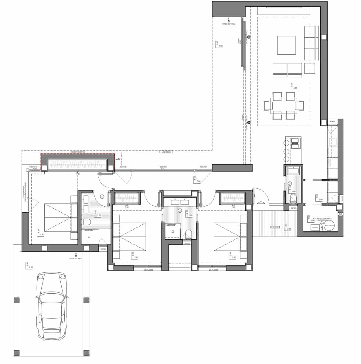 3 camera da letto Villa in vendita in Benitachell / Benitatxell con piscina garage - 1.189.000 € (Rif: 9142243)