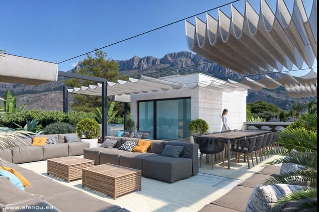 5 makuuhuone Huvila myytävänä paikassa Altea mukana uima-altaan 
autotalli - 2 950 000 € (Ref: 9278603)