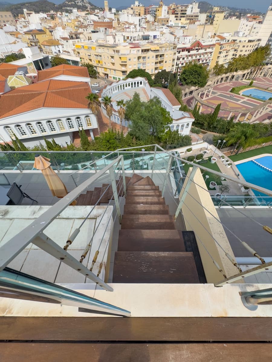 2 sypialnia Penthouse na sprzedaż w Calpe / Calp z basenem garażem - 530 000 € (Ref: 9343531)