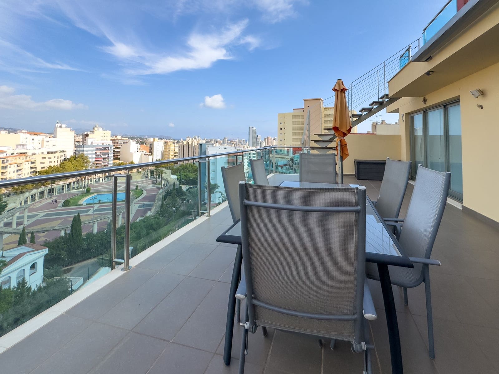 2 sypialnia Penthouse na sprzedaż w Calpe / Calp z basenem garażem - 530 000 € (Ref: 9343531)