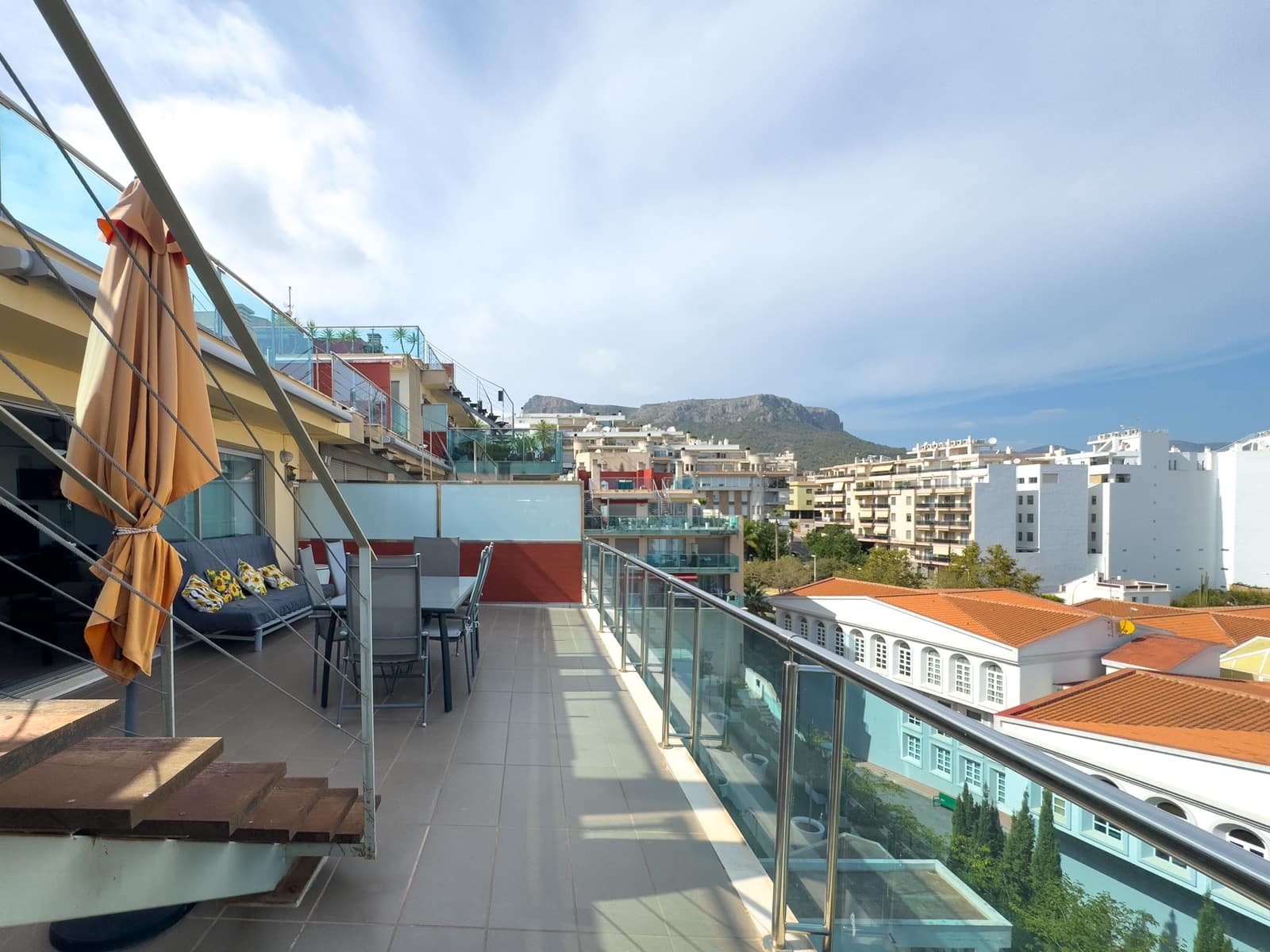 2 sypialnia Penthouse na sprzedaż w Calpe / Calp z basenem garażem - 530 000 € (Ref: 9343531)