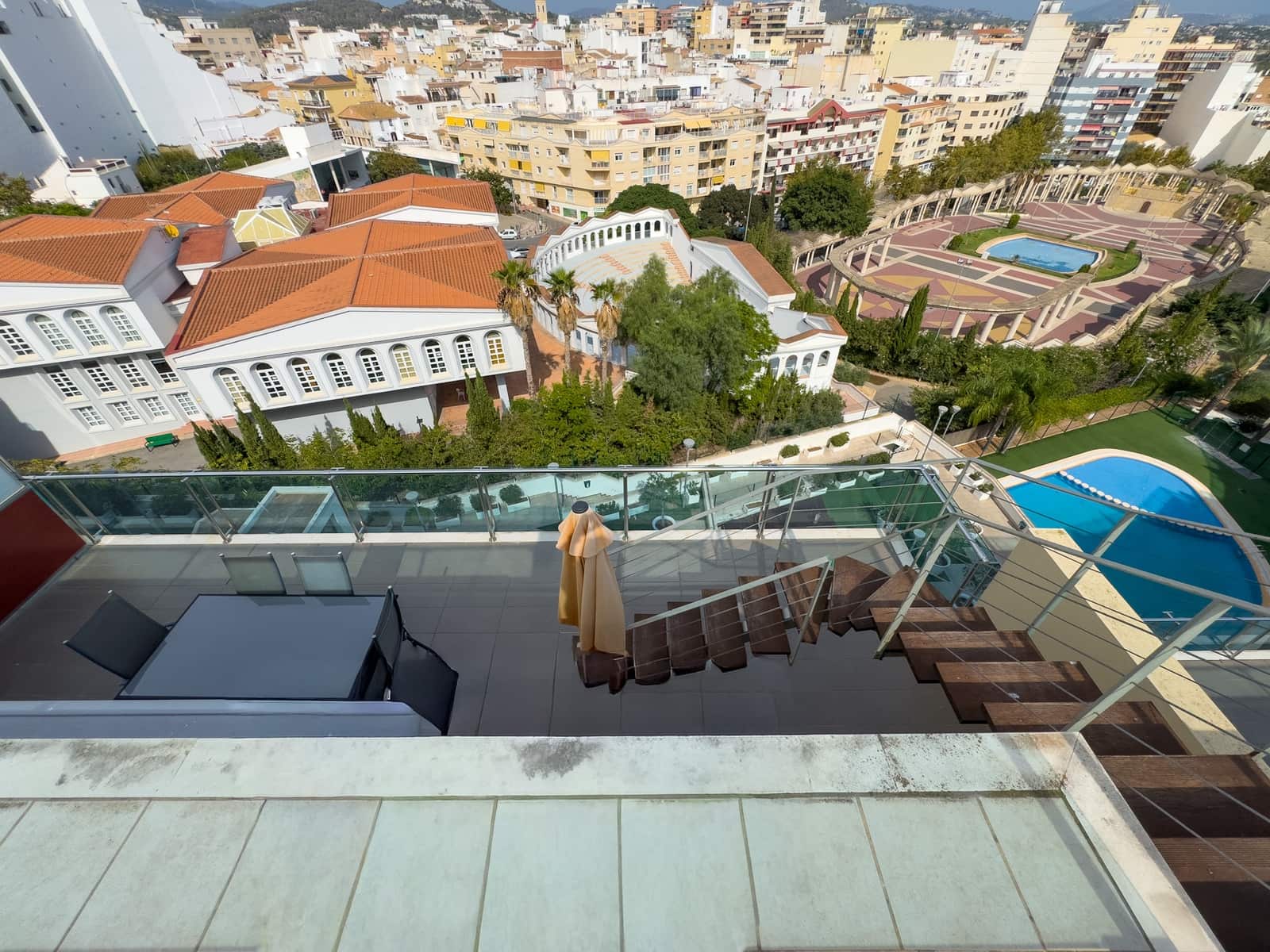 2 sypialnia Penthouse na sprzedaż w Calpe / Calp z basenem garażem - 530 000 € (Ref: 9343531)