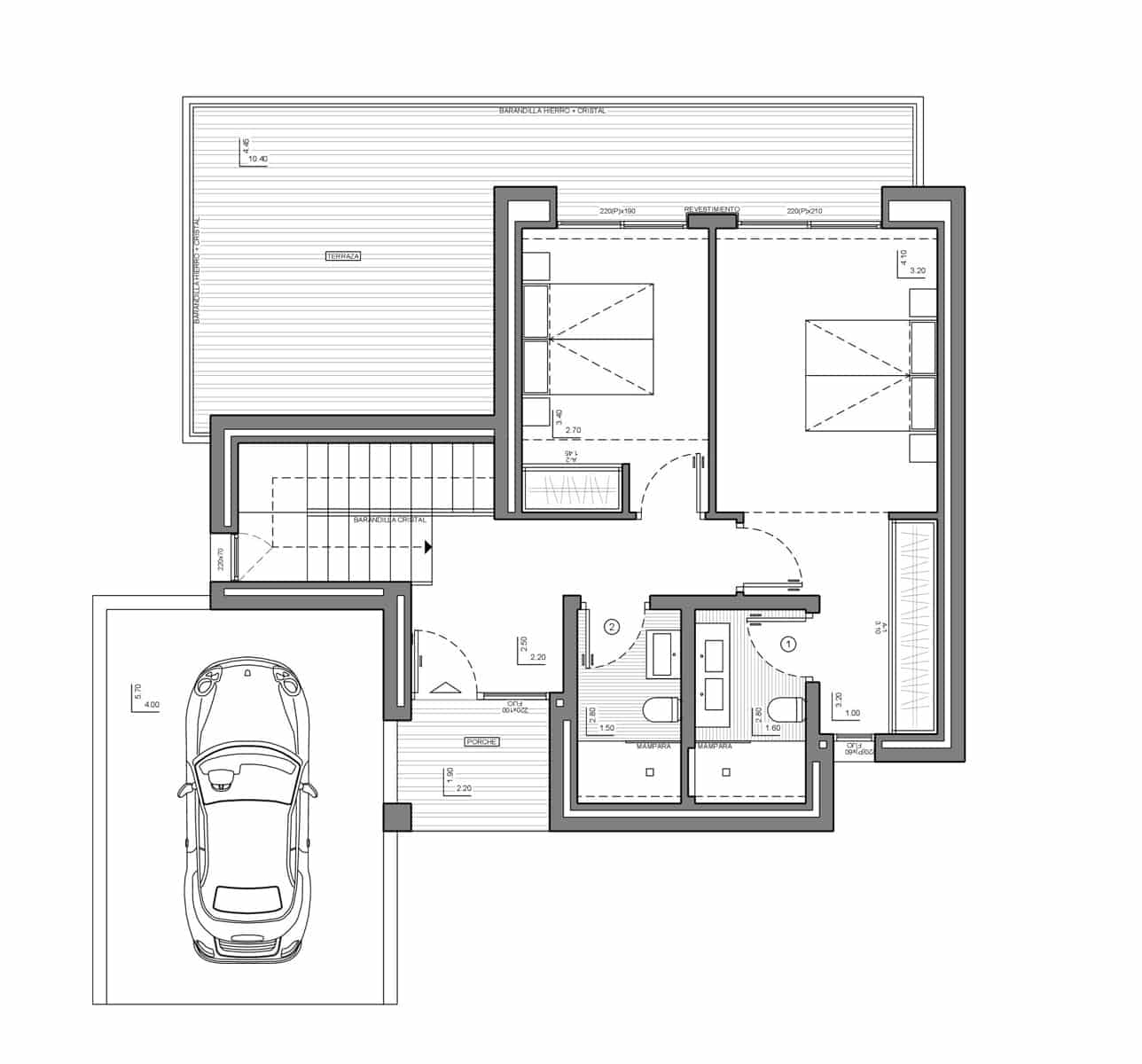 2 slaapkamer Villa te koop in Benitachell / Benitatxell met zwembad garage - € 739.000 (Ref: 9345101)