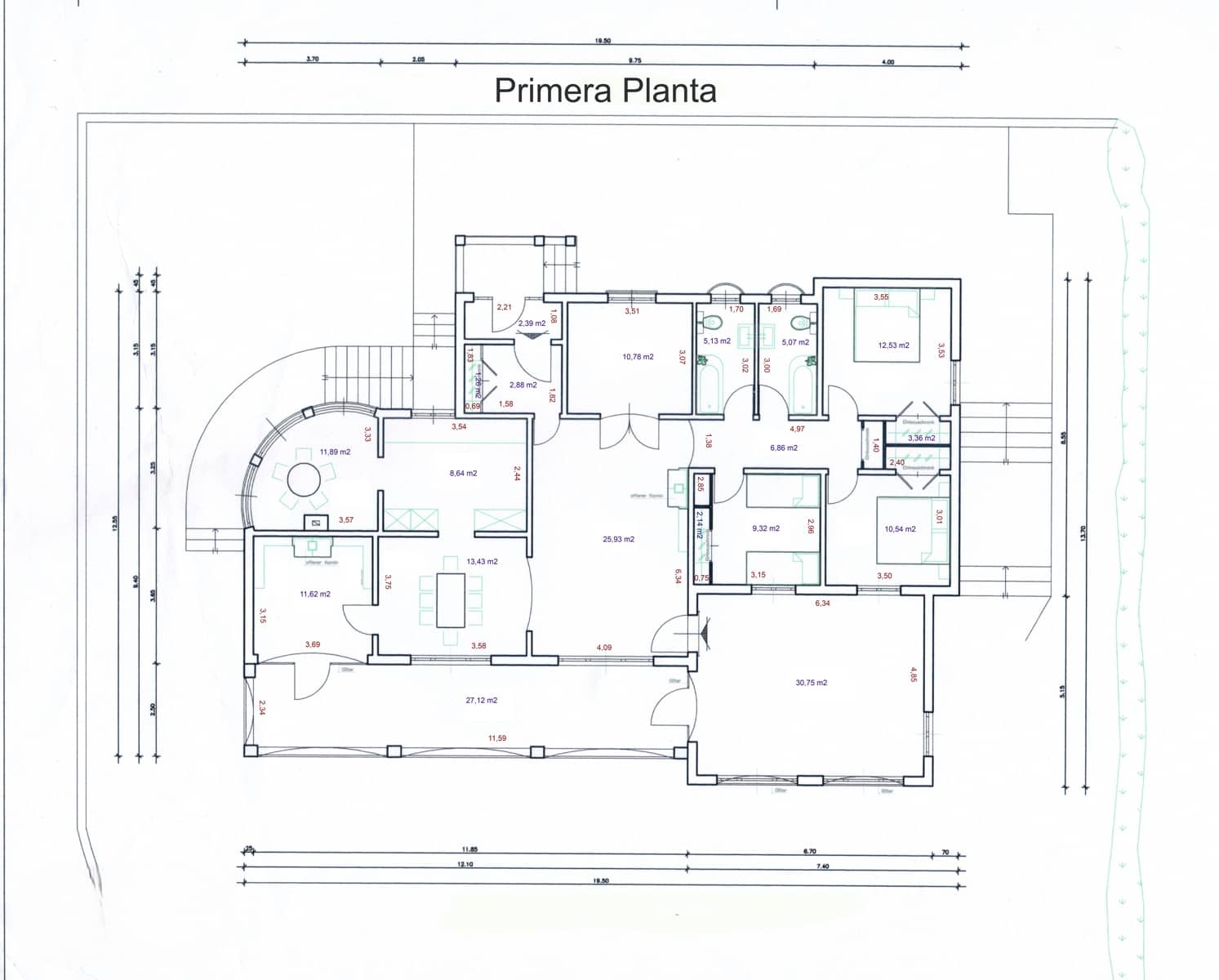 6 sypialnia Willa na sprzedaż w Calpe / Calp z basenem garażem - 890 000 € (Ref: 9378109)