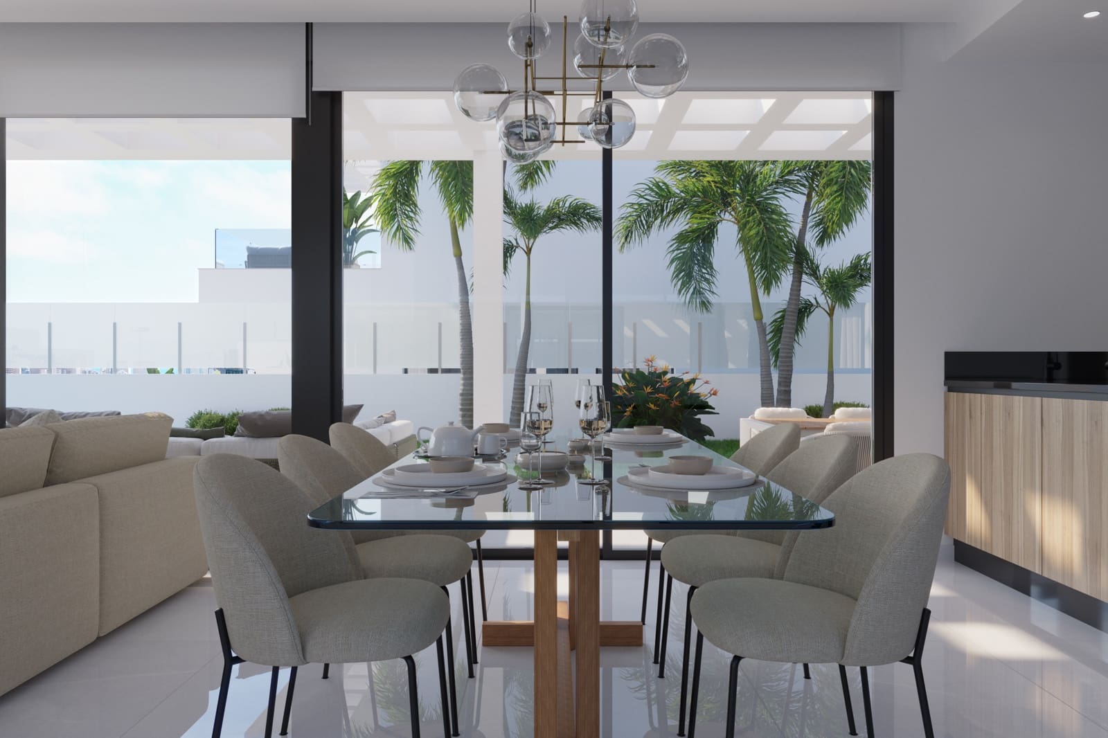 3 quarto Moradia para venda em Finestrat com piscina garagem - 1 100 000 € (Ref: 9379895)