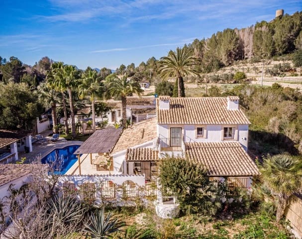 5 Zimmer Finca/Landgut zu verkaufen in Jesús Pobre, Dénia mit Pool Garage - 1.550.000 € (Ref: 9411303)