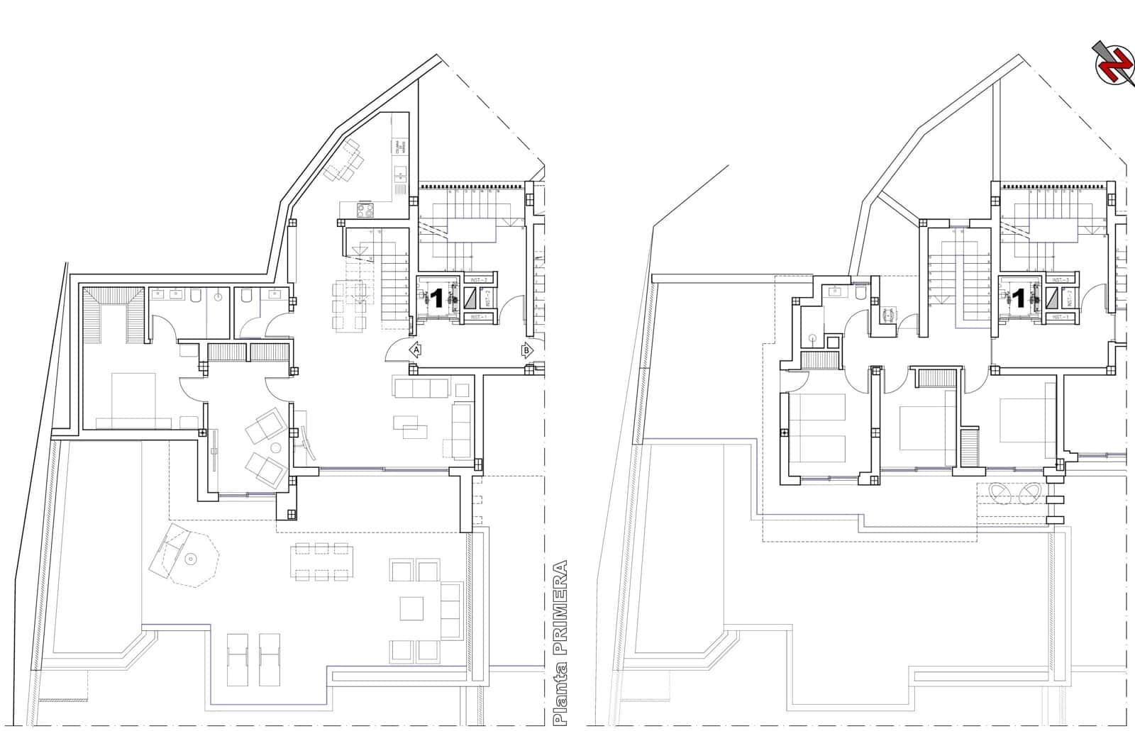 4 sypialnia Penthouse na sprzedaż w Benidorm z basenem garażem - 1 650 000 € (Ref: 9446730)