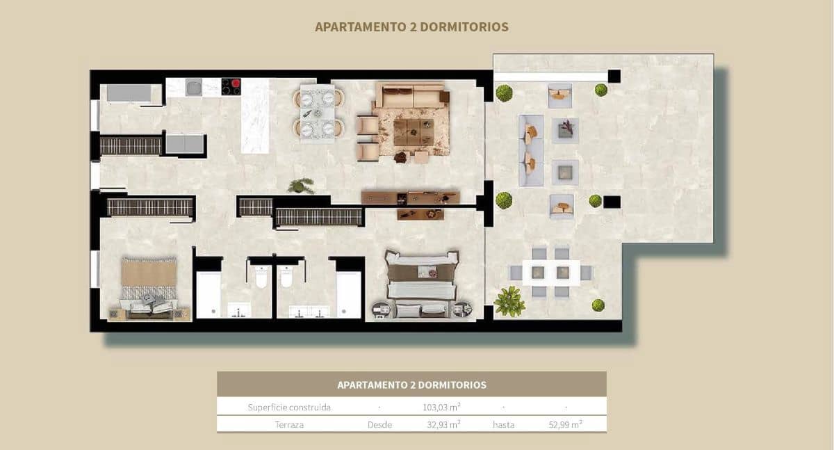 2 chambre Appartement à vendre à Benahavis avec piscine garage - 549 000 € (Ref: 9509978)