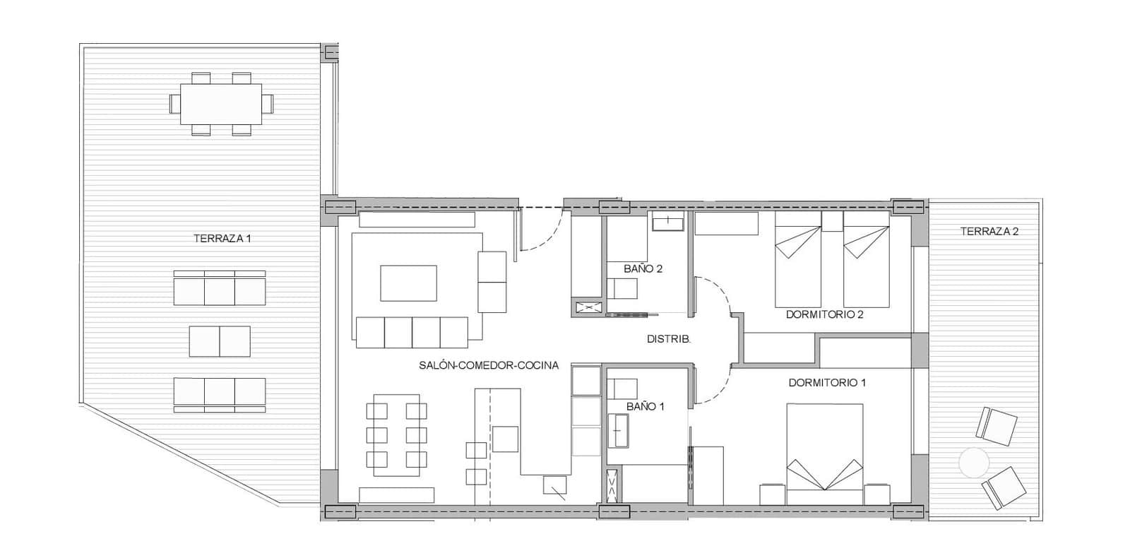 2 soverom Leilighet til salgs i La Nucia med svømmebasseng garasje - € 382 000 (Ref: 9510165)
