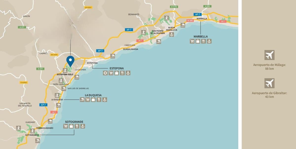 2 sypialnia Apartament na sprzedaż w Estepona z basenem garażem - 375 000 € (Ref: 9571737)