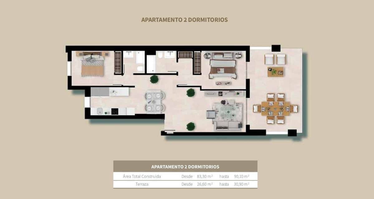 2 sypialnia Apartament na sprzedaż w Estepona z basenem garażem - 375 000 € (Ref: 9571737)