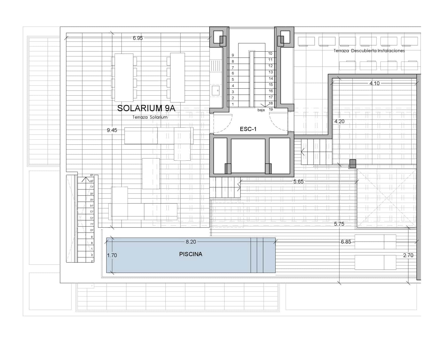 3 camera da letto Attico in vendita in La Nucia con piscina garage - 1.141.000 € (Rif: 9733446)