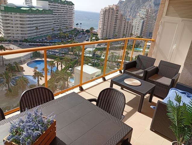 1 makuuhuone Huoneisto myytävänä paikassa Levante - Playa Fossa, Calpe / Calp mukana uima-altaan - 235 000 € (Ref: 9820935)