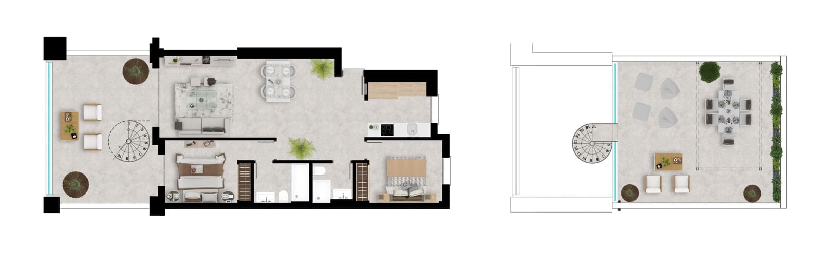 3 bedroom Penthouse for sale in Manilva with pool garage - € 625,000 (Ref: 9863441)