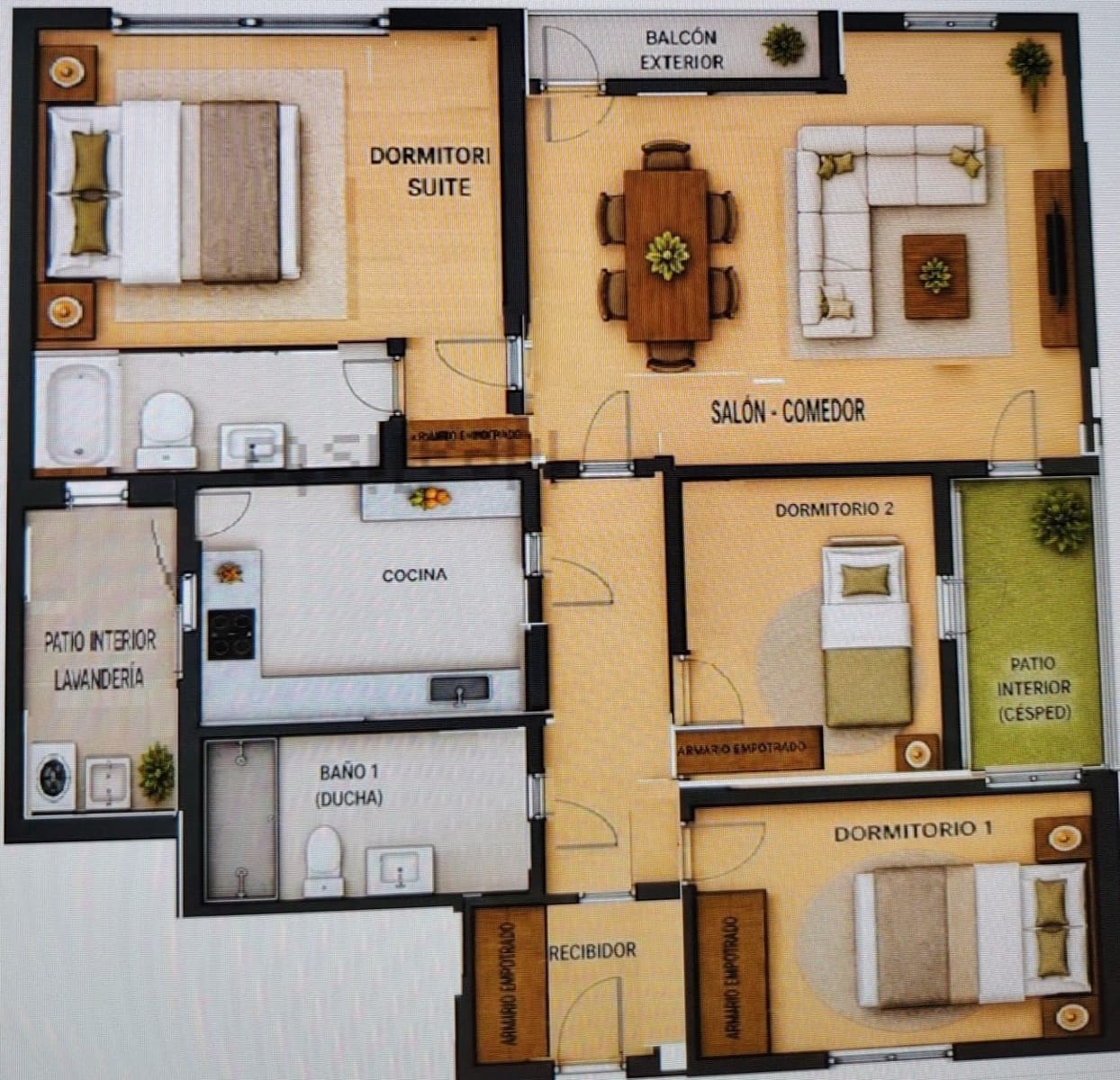 3 chambre Appartement à vendre à Teulada-Moraira avec garage - 252 500 € (Ref: 9879457)