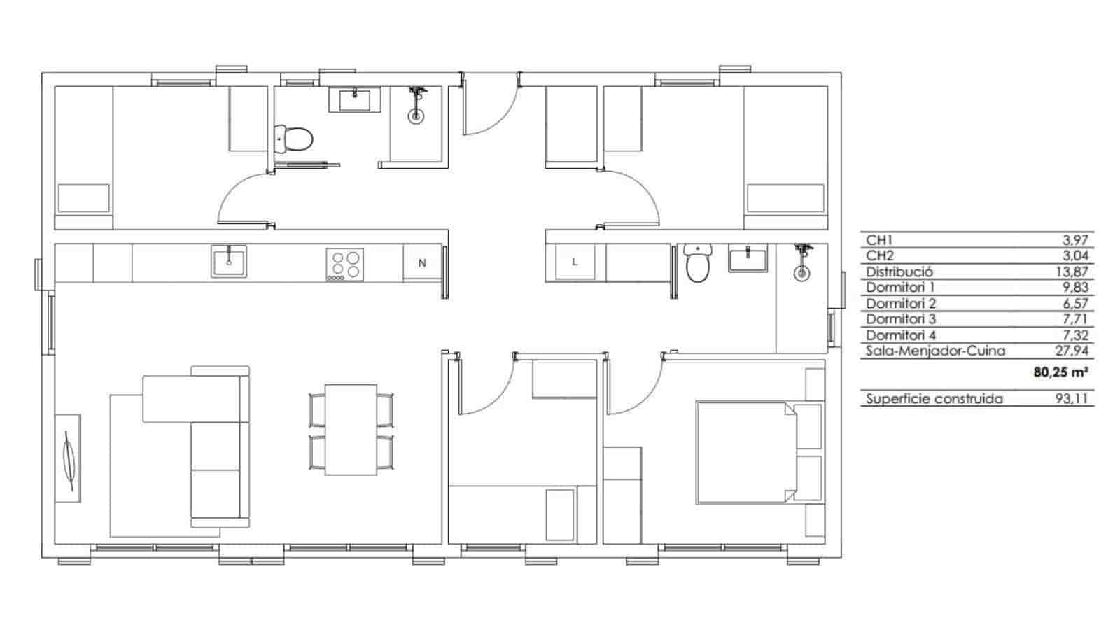 4 soverom Villa til salgs i El Vendrell - € 309 350 (Ref: 9276424)