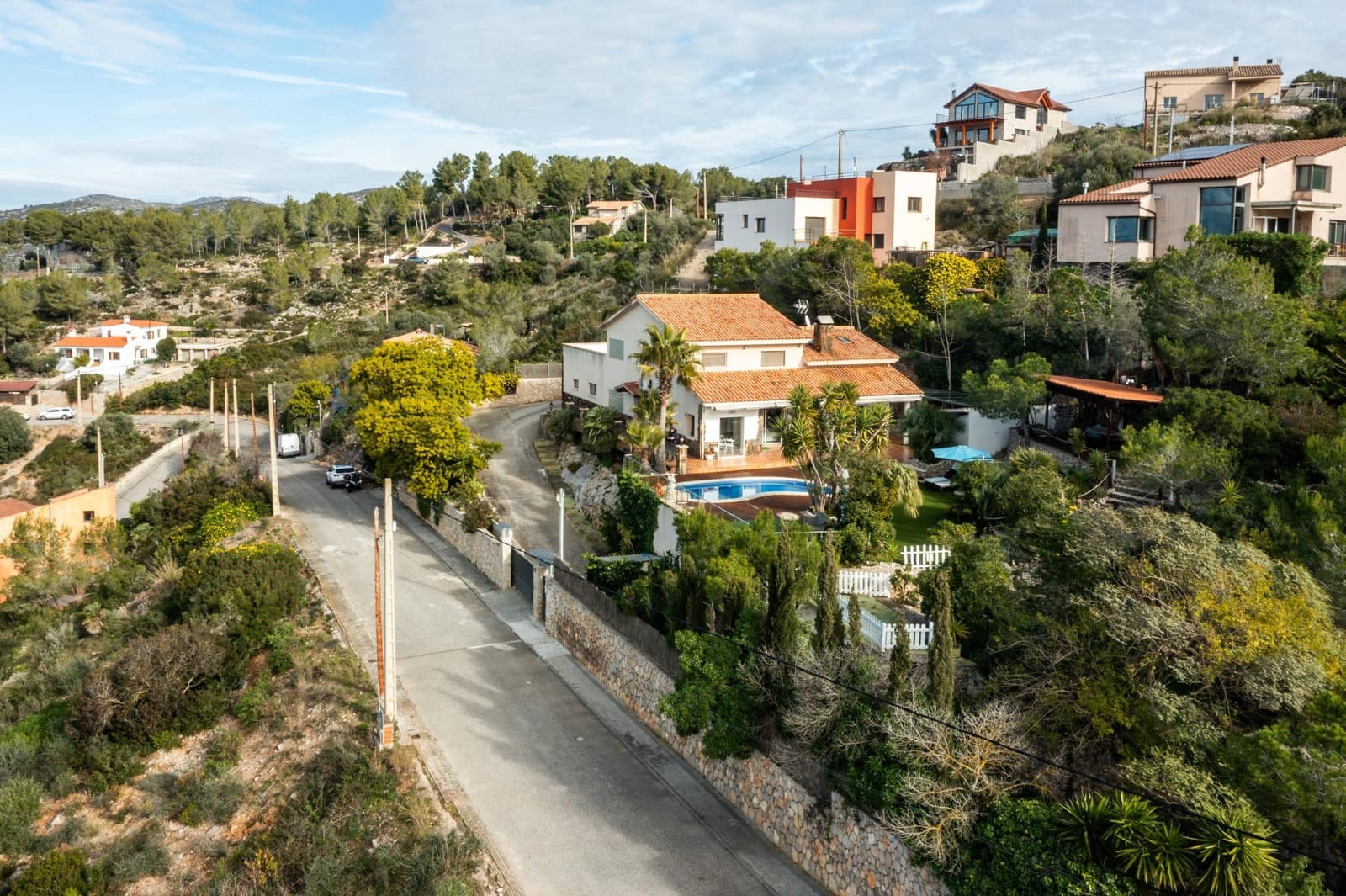 4 Zimmer Villa zu verkaufen in Olivella mit Pool Garage - 598.000 € (Ref: 9349656)