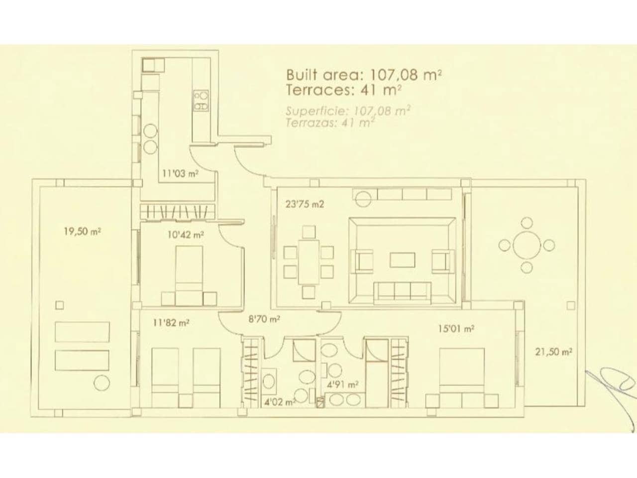 3 bedroom Flat for sale in Bel-Air with pool garage - € 399,000 (Ref: 9343374)