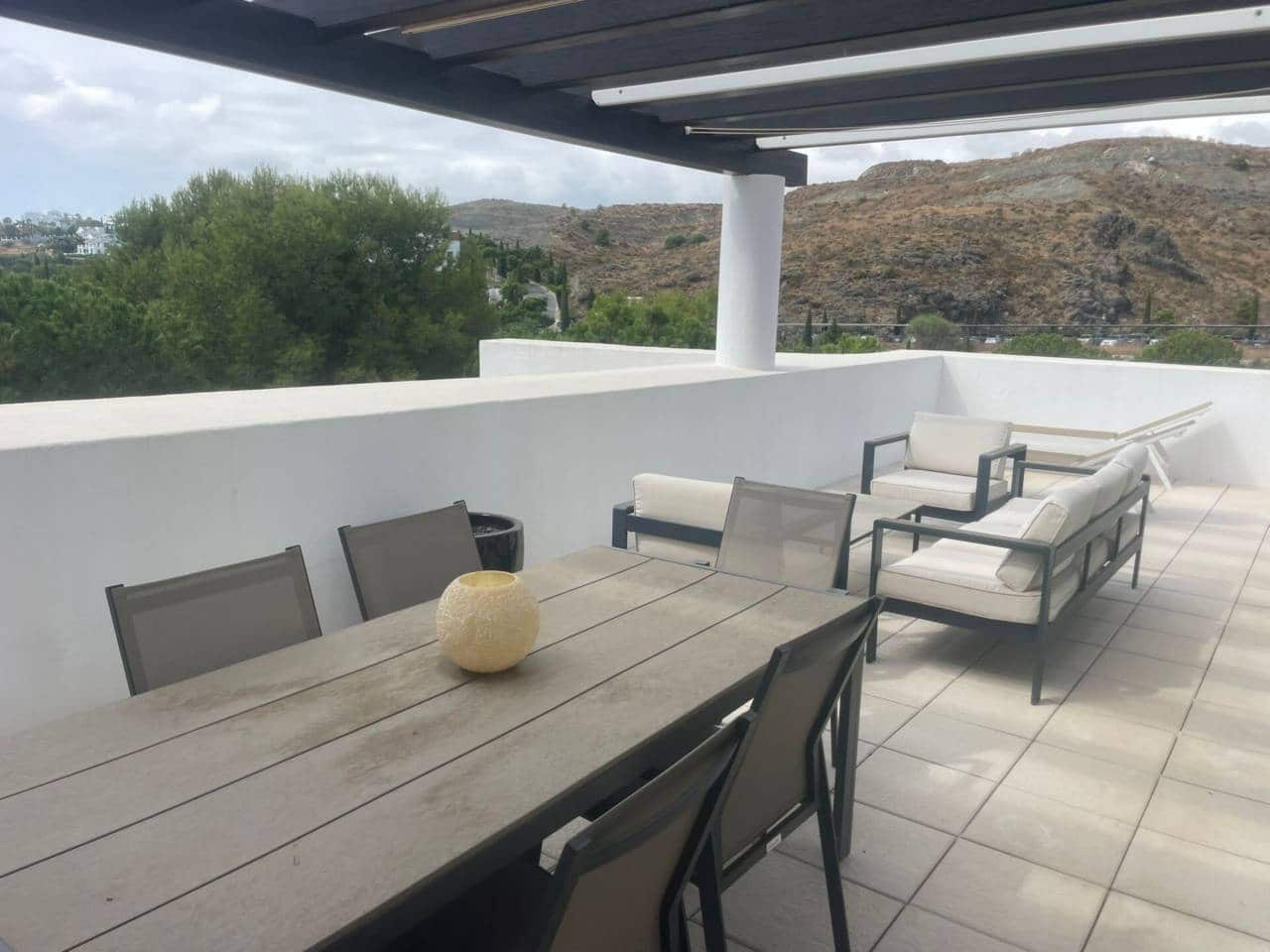 2 Zimmer Wohnung zu vermieten in Benahavis mit Pool Garage - 3.500 € (Ref: 9343383)