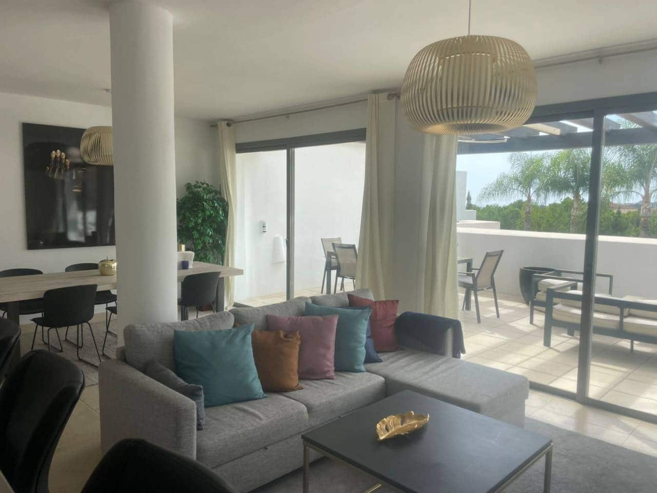 2 Zimmer Wohnung zu vermieten in Benahavis mit Pool Garage - 3.500 € (Ref: 9343383)