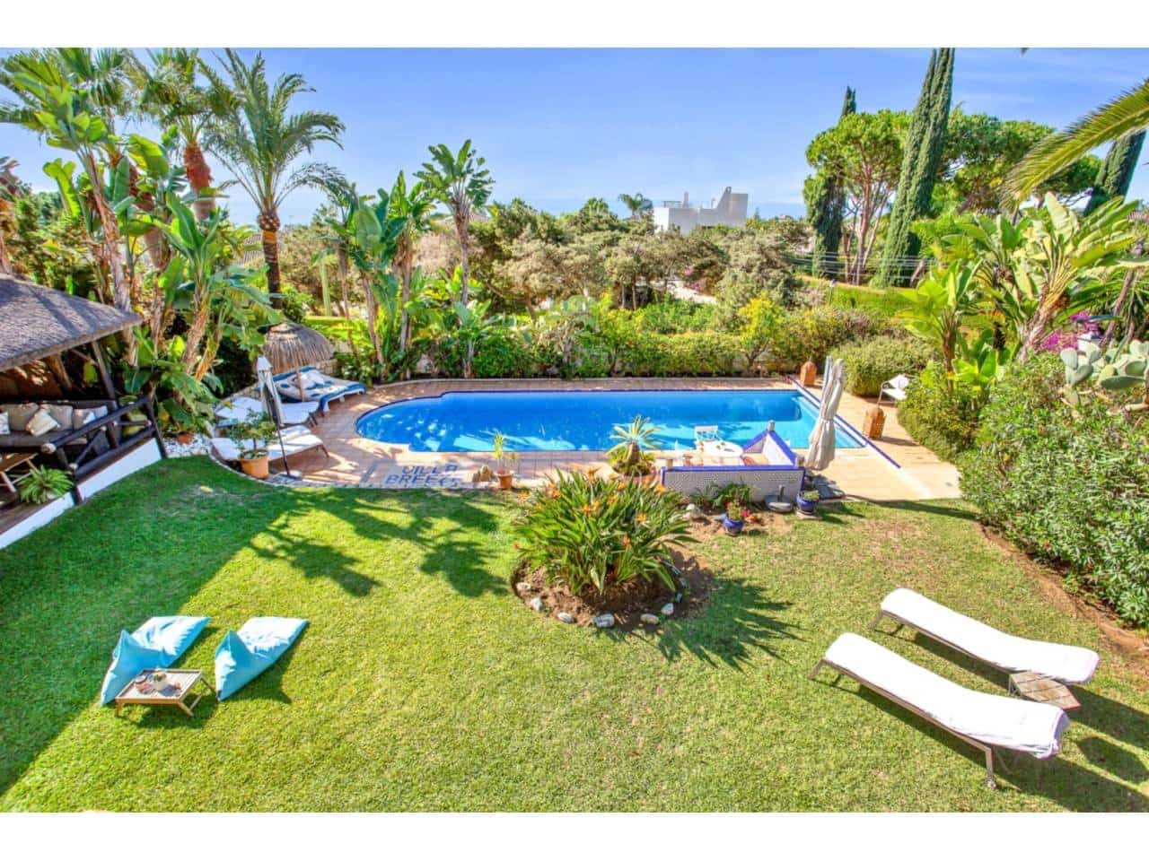 6 Zimmer Villa zu vermieten in Marbella mit Pool Garage - 7.800 € (Ref: 9395616)
