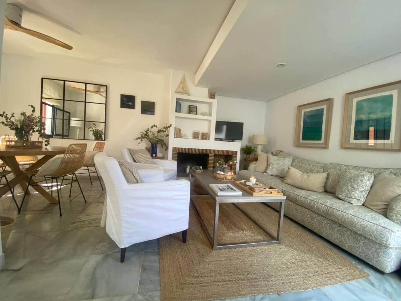 2 quarto Casa em Banda para arrendar em Cancelada com piscina garagem - 2 300 € (Ref: 9526163)