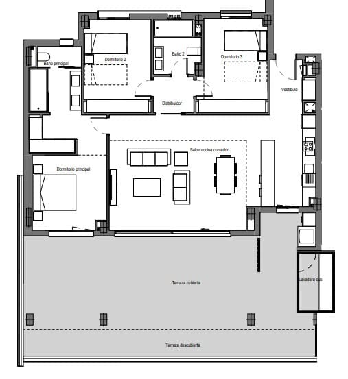3 soveværelse Lejlighed til salg i Marbella med swimmingpool garage - € 545.000 (Ref: 7978110)