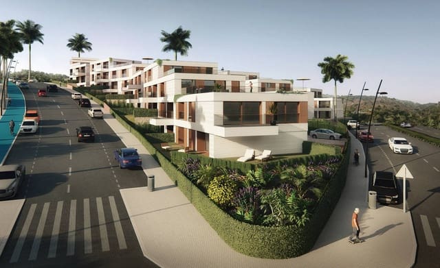 Leilighet til salgs i New Golden Mile, Estepona med svømmebasseng garasje - € 350 000 (Ref: 7985559)