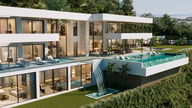 6 Zimmer Villa zu verkaufen in El Madroñal, Benahavís mit Pool Garage - 10.300.000 € (Ref: 8902852)