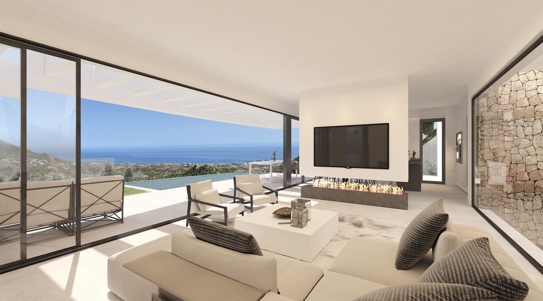 3 sovrum Villa till salu i Mijas med pool garage - 2 300 000 € (Ref: 10026192)