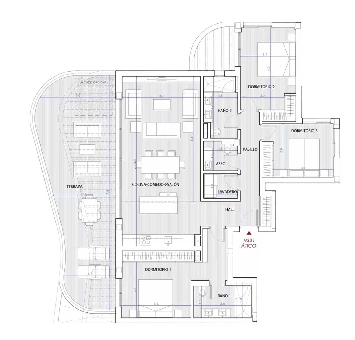 3 camera da letto Appartamento in vendita in Fuengirola con piscina garage - 1.600.000 € (Rif: 10041521)