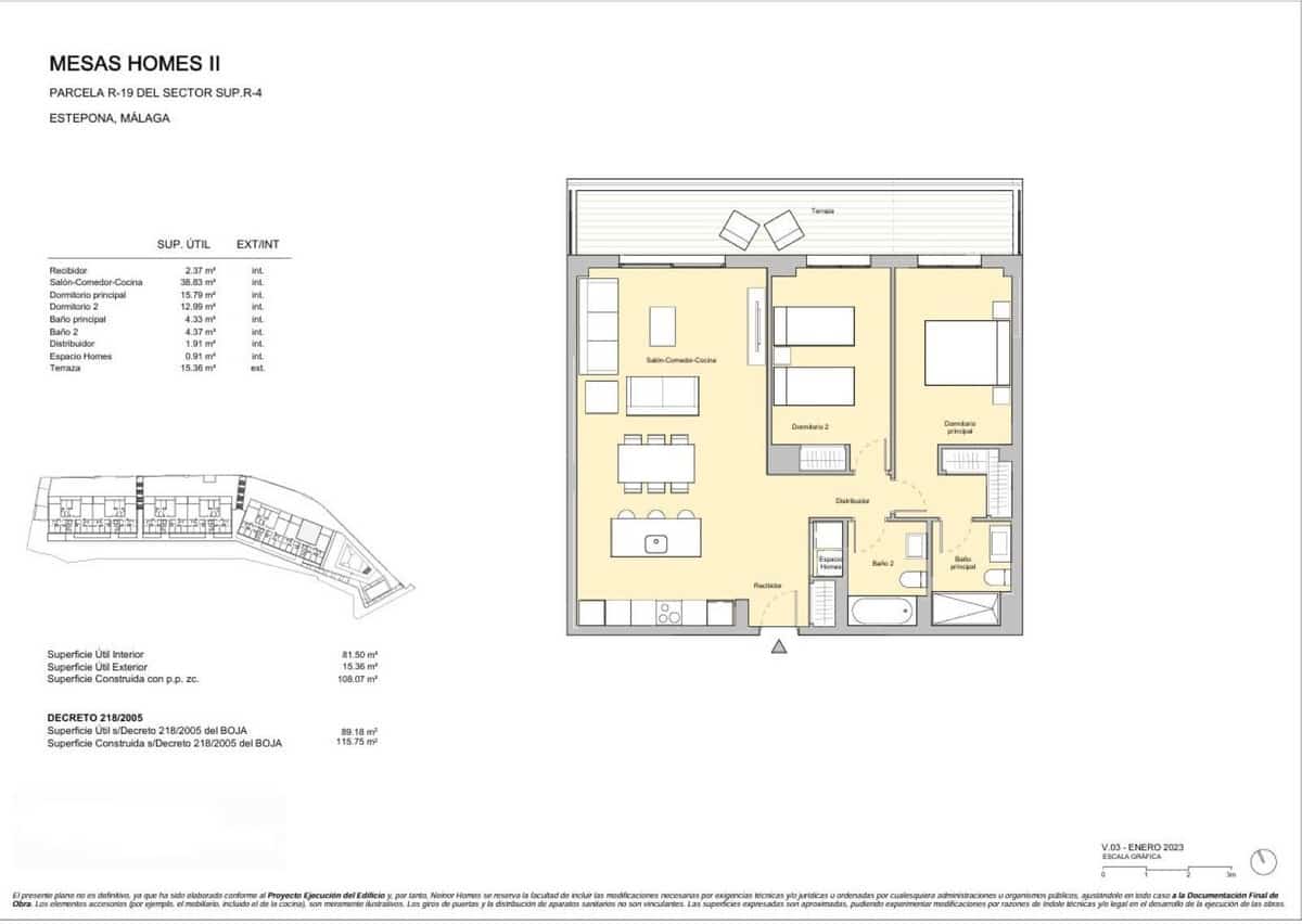 2 bedroom Apartment for sale in Estepona with pool garage - € 580,000 (Ref: 10041677)