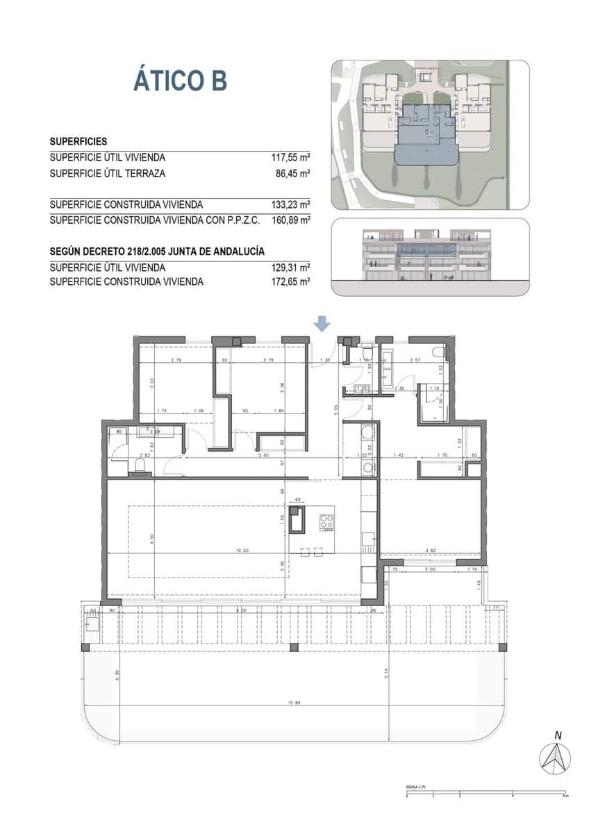 3 soverom Leilighet til salgs i Cancelada med svømmebasseng garasje - € 990 000 (Ref: 10041877)