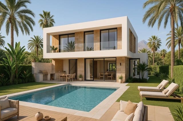 4 sypialnia Willa na sprzedaż w Atalaya-Isdabe, Estepona z garażem - 1 790 000 € (Ref: 10041891)
