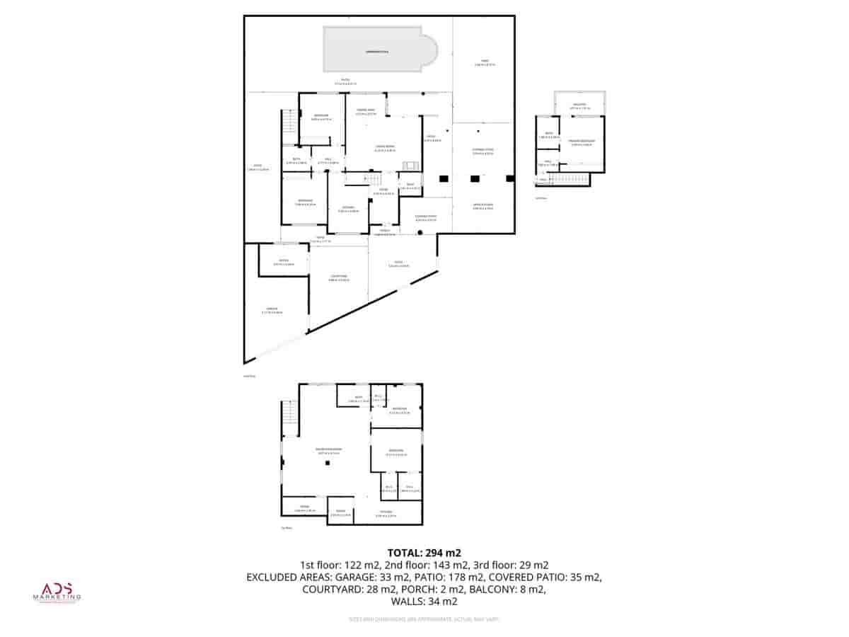5 Zimmer Villa zu verkaufen in El Paraiso mit Pool Garage - 1.600.000 € (Ref: 10073043)