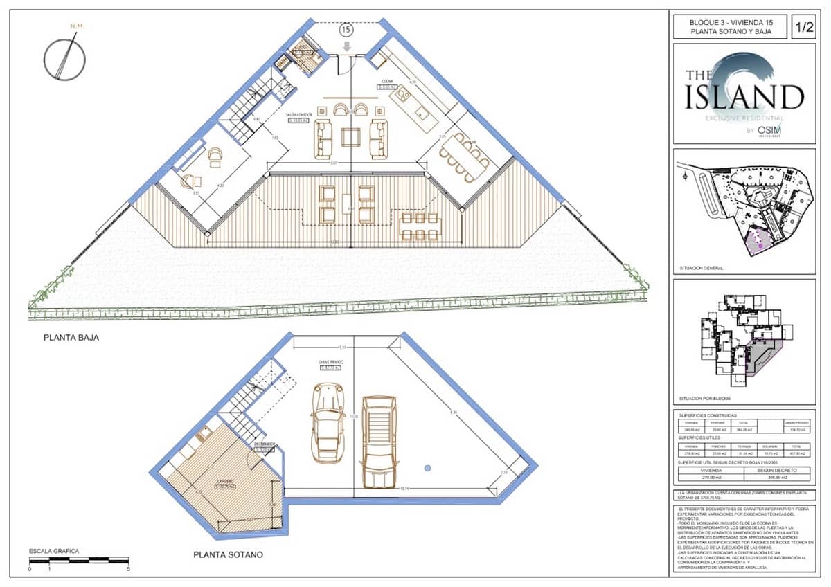 3 soveværelse Byhus til salg i Estepona med garage - € 3.450.000 (Ref: 7959828)