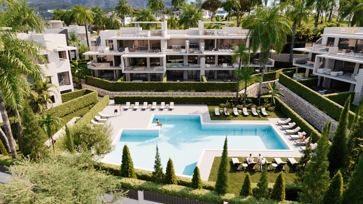 Apartamento de 2 habitaciones en Estepona en venta - 495.000 € (Ref: 9077346)