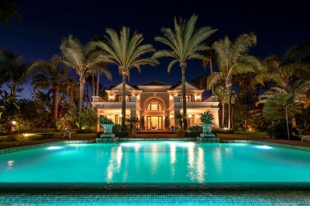 8 chambre Villa/Maison à vendre à Guadalmina Baja, Marbella avec garage - 7 500 000 € (Ref: 9144524)