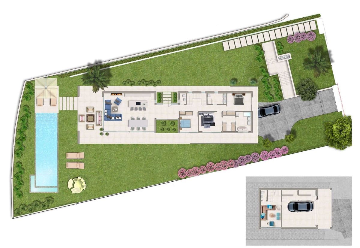 3 soveværelse Villa til salg i La Cala Golf med garage - € 1.790.000 (Ref: 9432042)