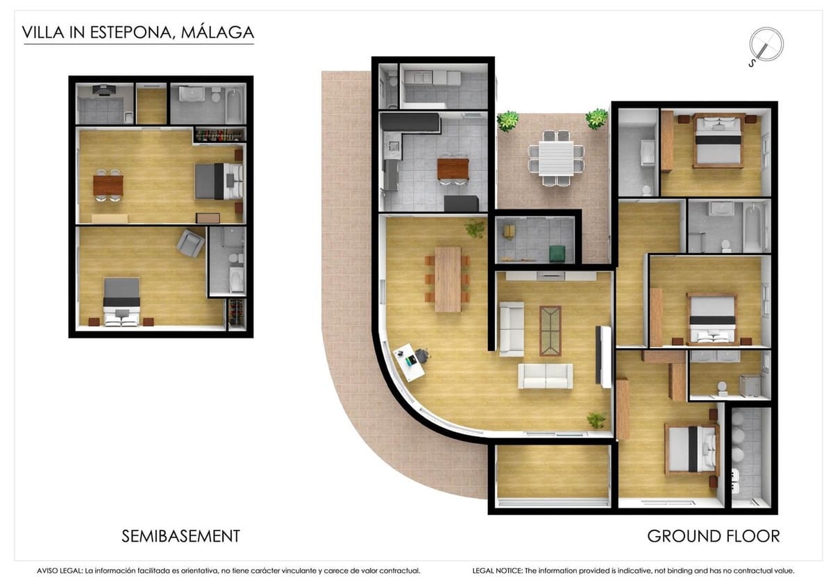 5 bedroom Villa for sale in Estepona with garage - € 2,400,000 (Ref: 9524889)